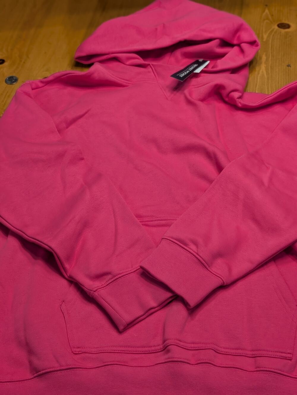 Gap Teen Heavy Weight Hoodie, Oversized, Super Soft, Hot Pink, NWT, 14/16